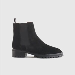 Black Suede Quince Chelsea Boots
